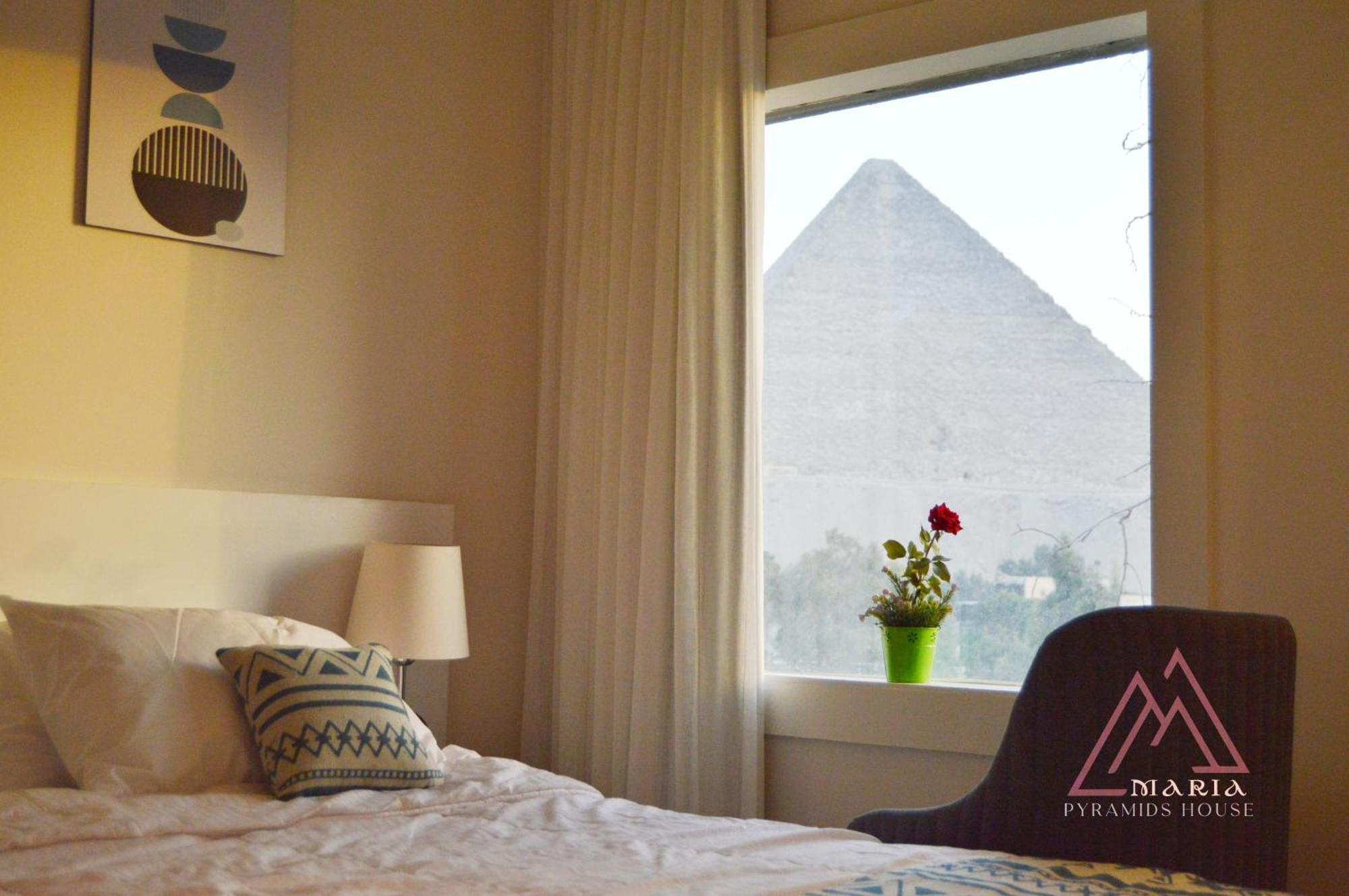 Maria Pyramids House 호텔 Kafret el-Gabal 외부 사진